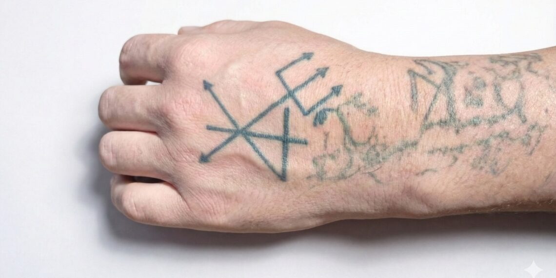 Polícia divulga imagem de tatuagens para identificar homem encontrado morto no Rio Paranhana