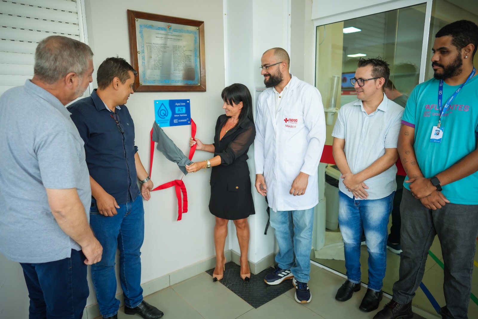 Corsan certifica Fundação Hospitalar Dr. Oswaldo Diesel com Selo de Qualidade da Água