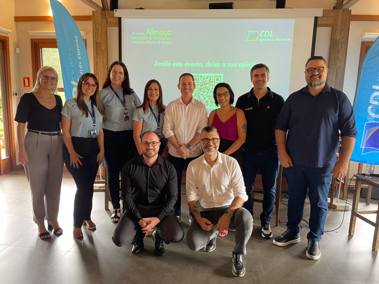 Almoço Conteúdos e Conexões refletiu sobre o tema Liderança e Gestão de Pessoas