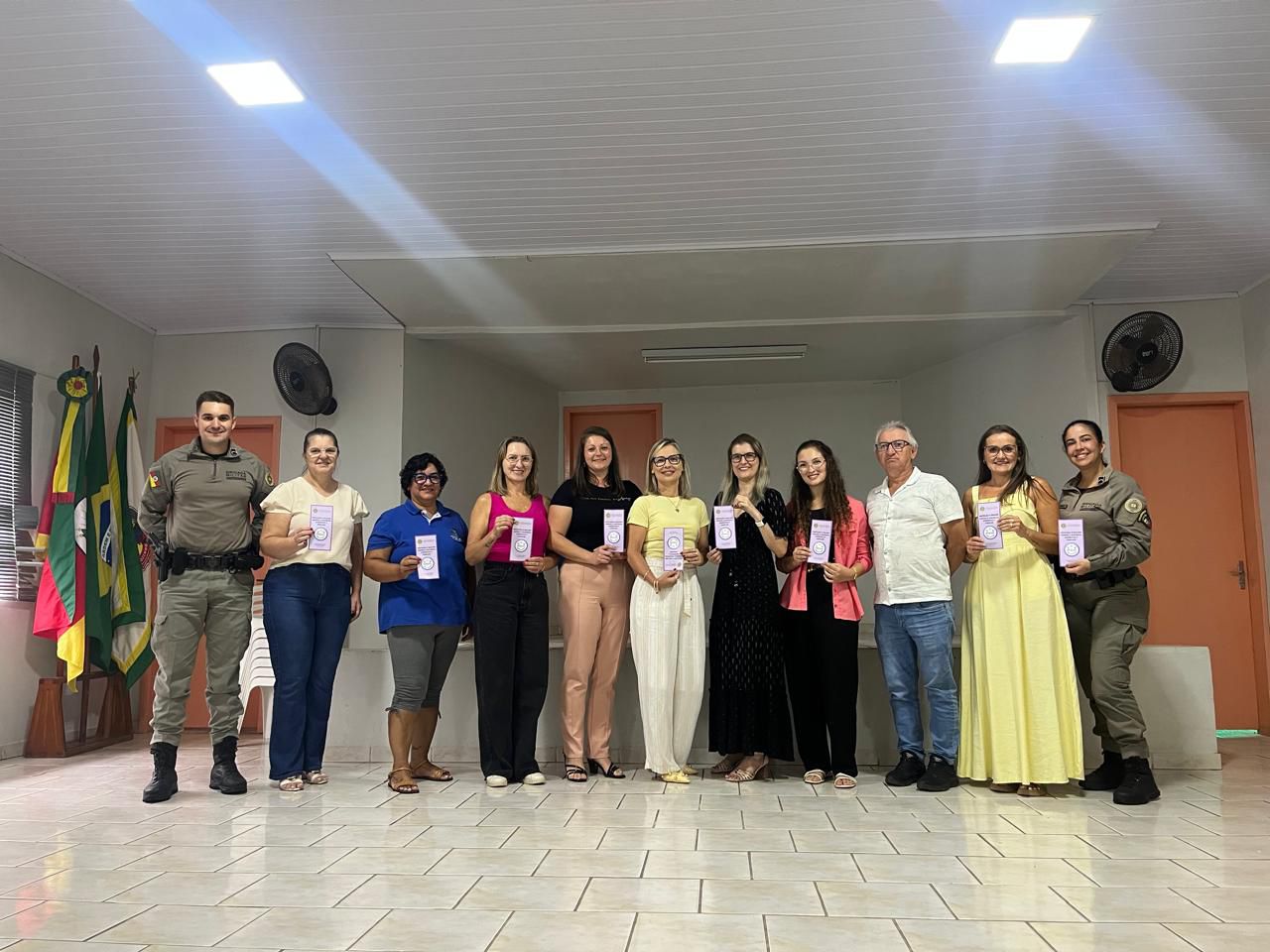 Patrulha Maria da Penha participa de reunião intersetorial em Riozinho