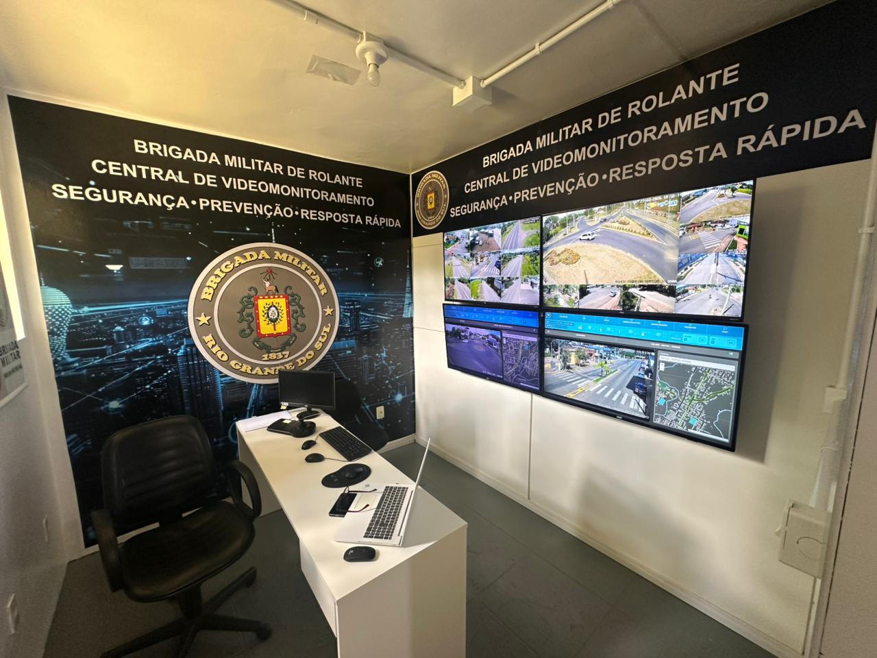 Rolante inaugura sistema de cercamento eletrônico com mais de 40 câmeras de monitoramento