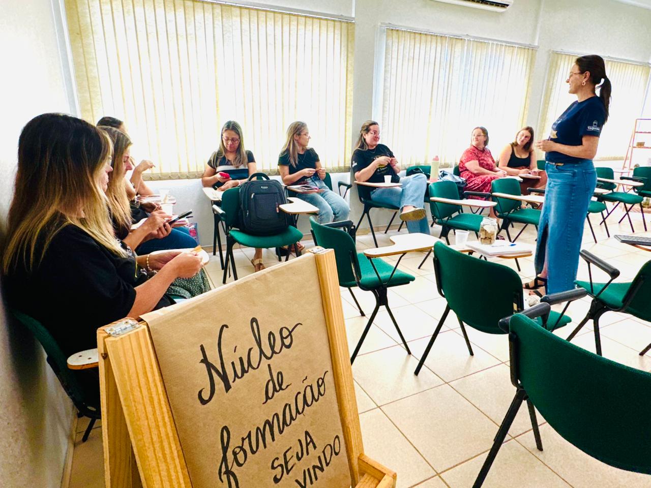 Núcleo de Formação de Planejamento Coletivo reúne cerca de 140 professores da rede municipal em Taquara