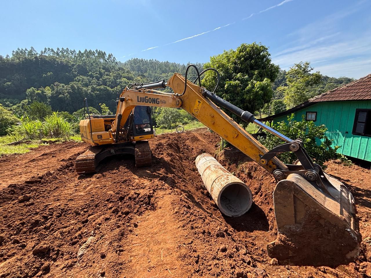 Obra em tubulação no bairro Quilombo garante mais segurança e tranquilidade aos moradores em dias de chuva