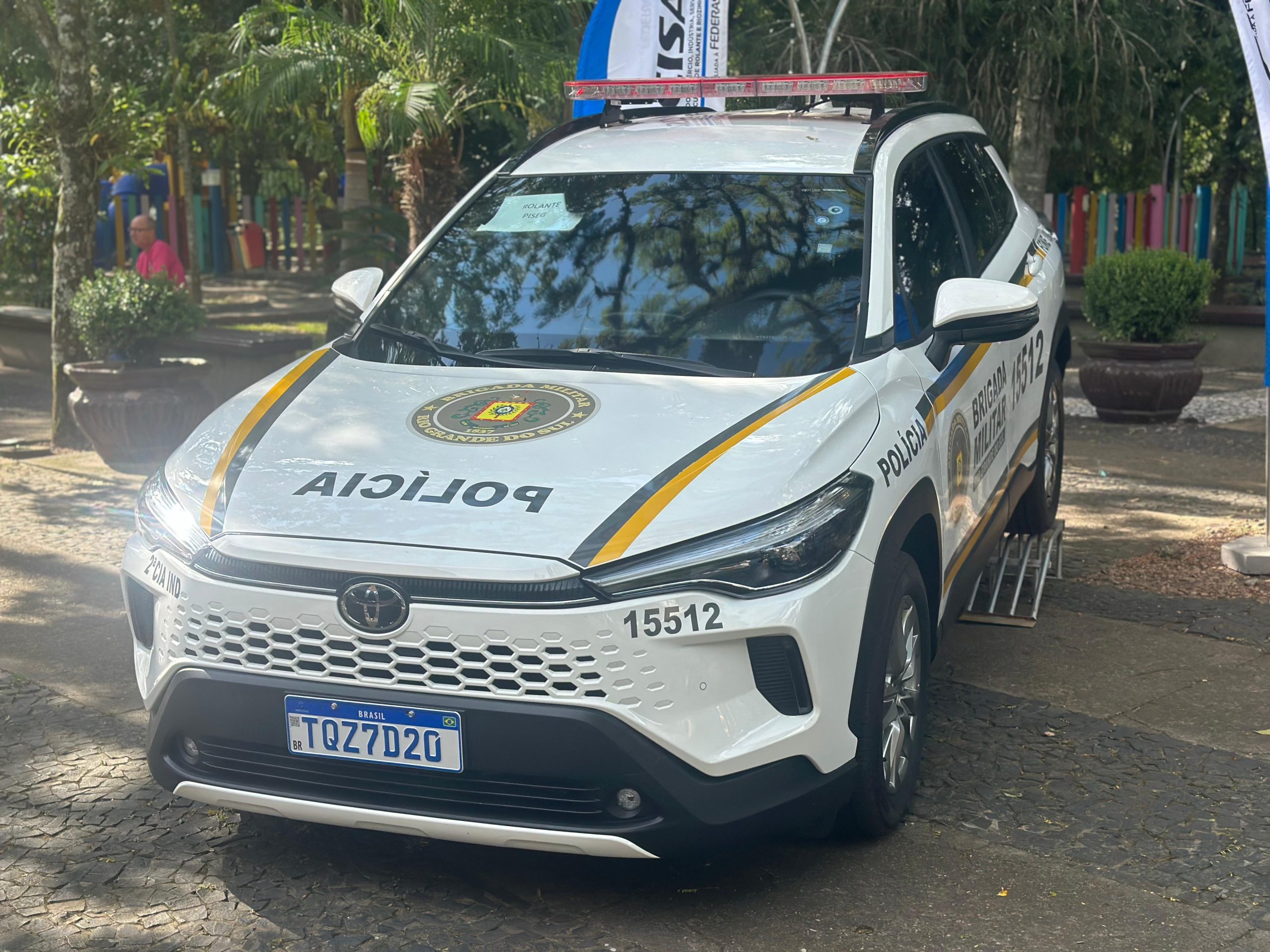 ACISA entrega segunda viatura adquirida via PISEG para a Brigada Militar de Rolante