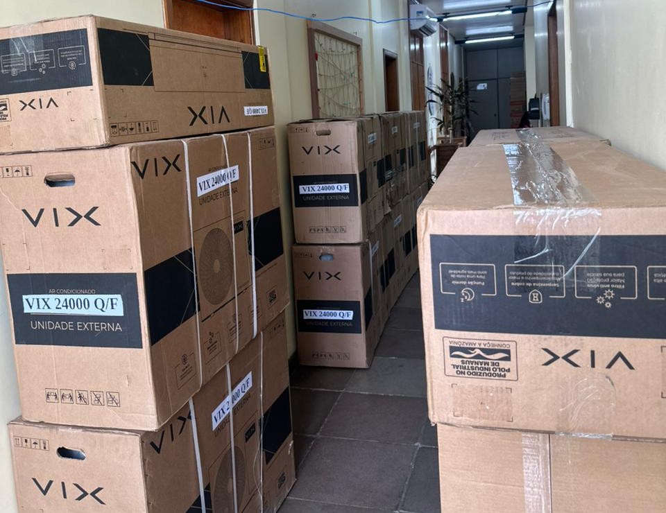 Prefeitura de Parobé investe mais de R$ 400 mil em novos ar-condicionados para as escolas