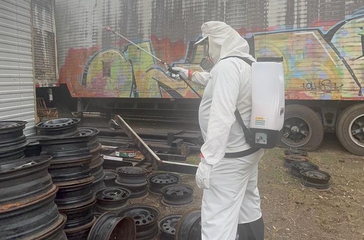 Vigilância em Saúde intensifica ações de prevenção à dengue em pontos estratégicos de Parobé