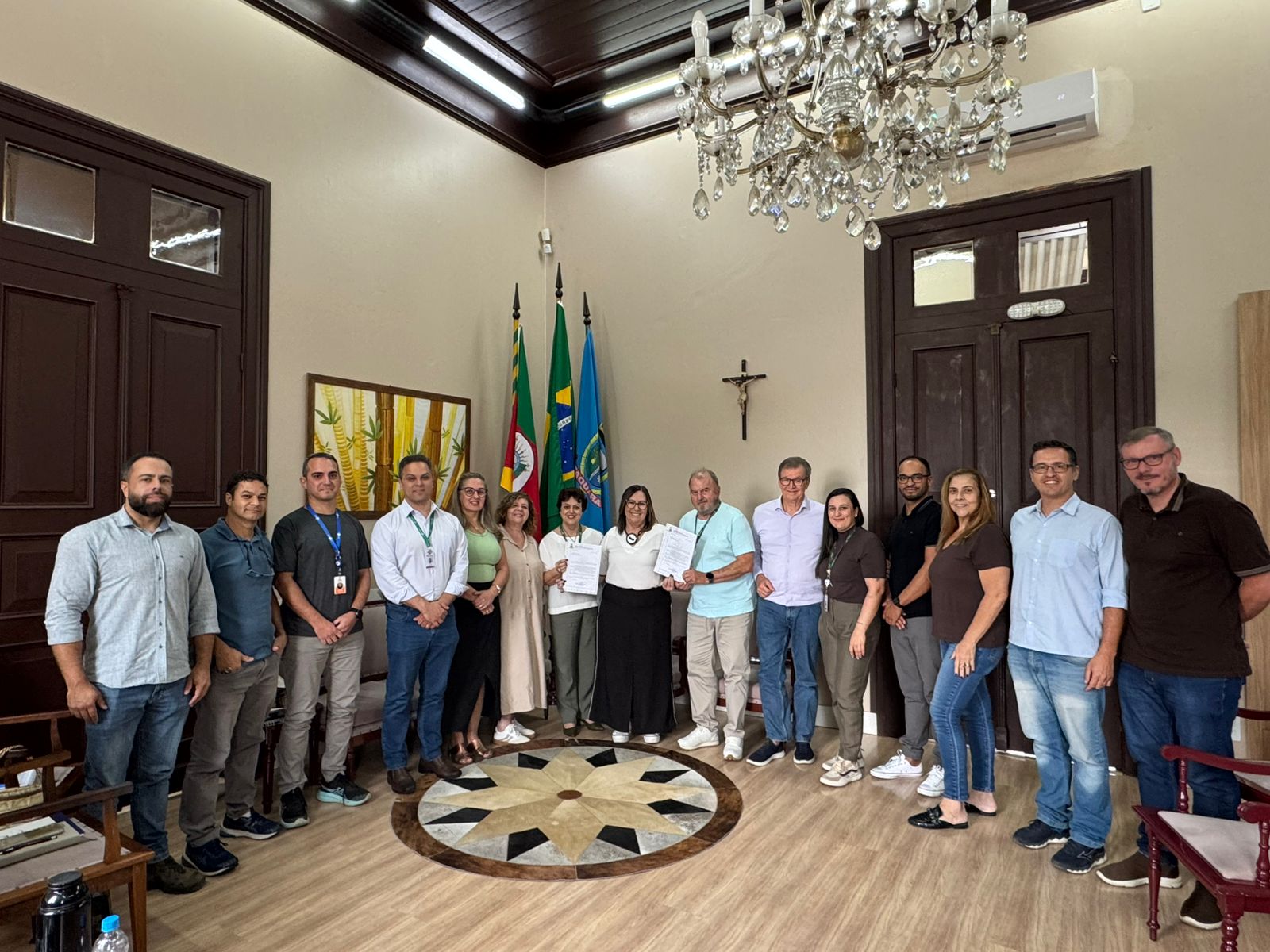 Prefeitura de Taquara oficializa repasse de quase R$ 1,3 milhão ao Hospital Bom Jesus