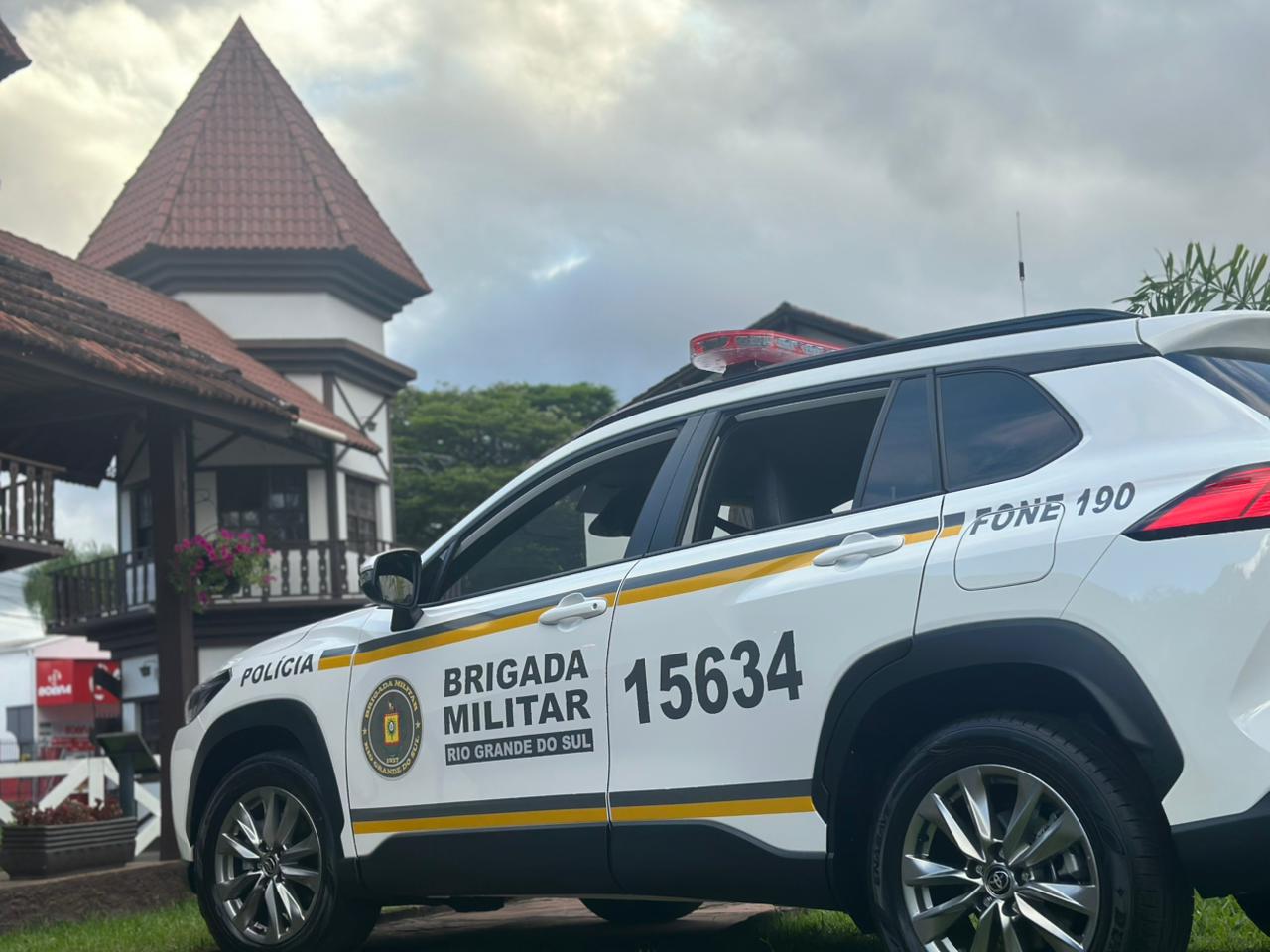 Igrejinha reforça segurança com nova viatura semi‑blindada da Brigada Militar