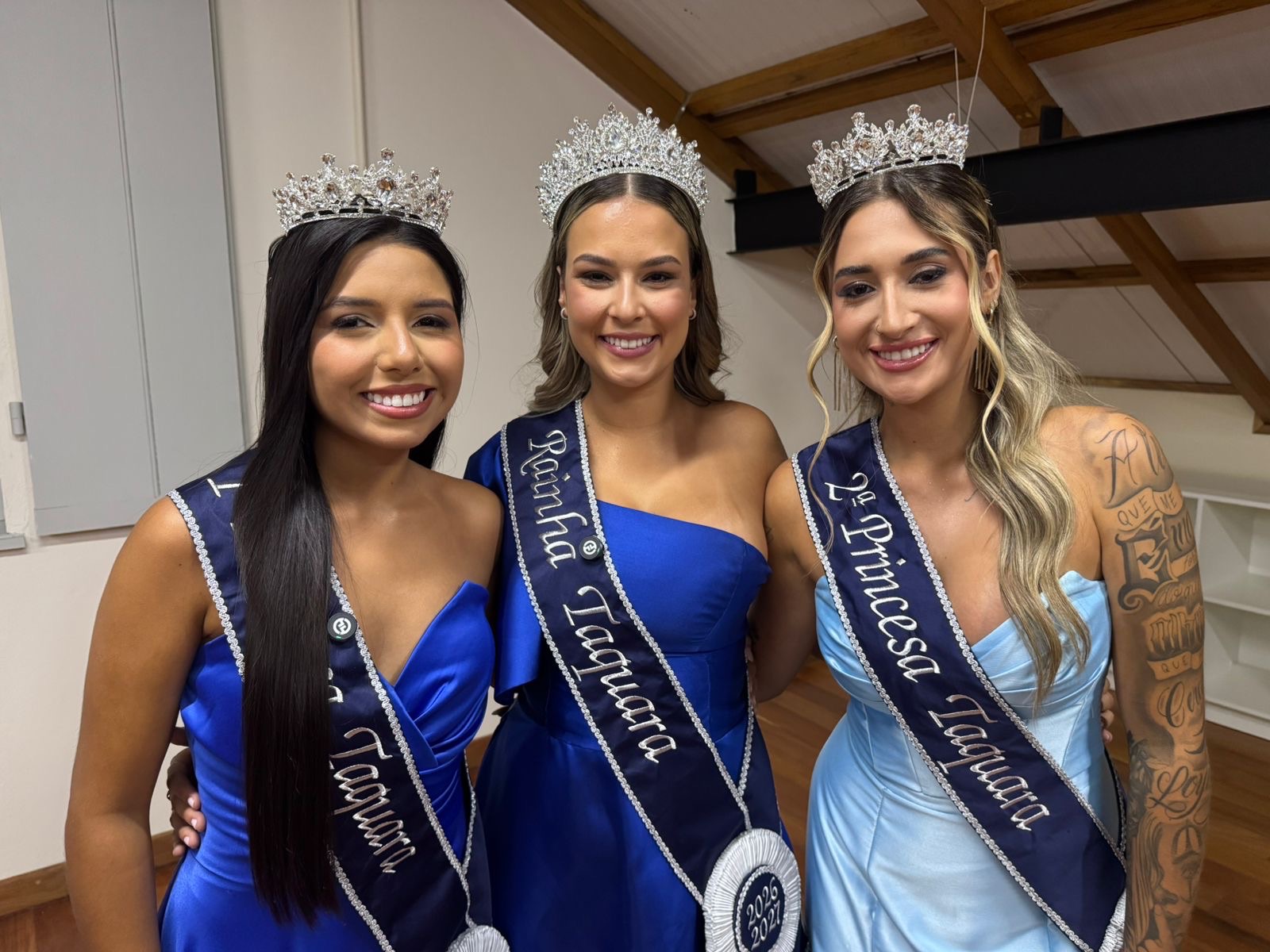 Escolhidas as soberanas que vão representar Taquara no biênio 2026-2027