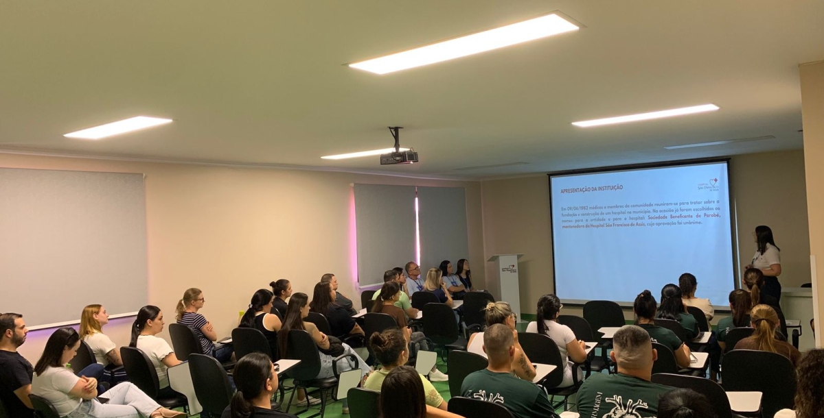 Hospital de Parobé recebe novos estagiários em enfermagem para período de março a julho