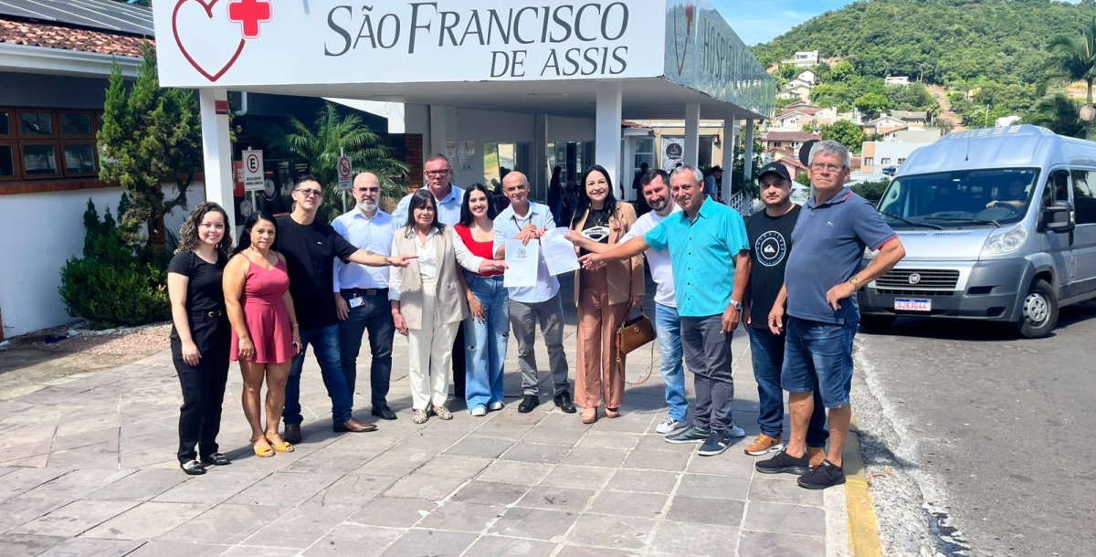 Hospital de Parobé recebe emenda parlamentar de R$ 200 mil de Paulo Pimenta