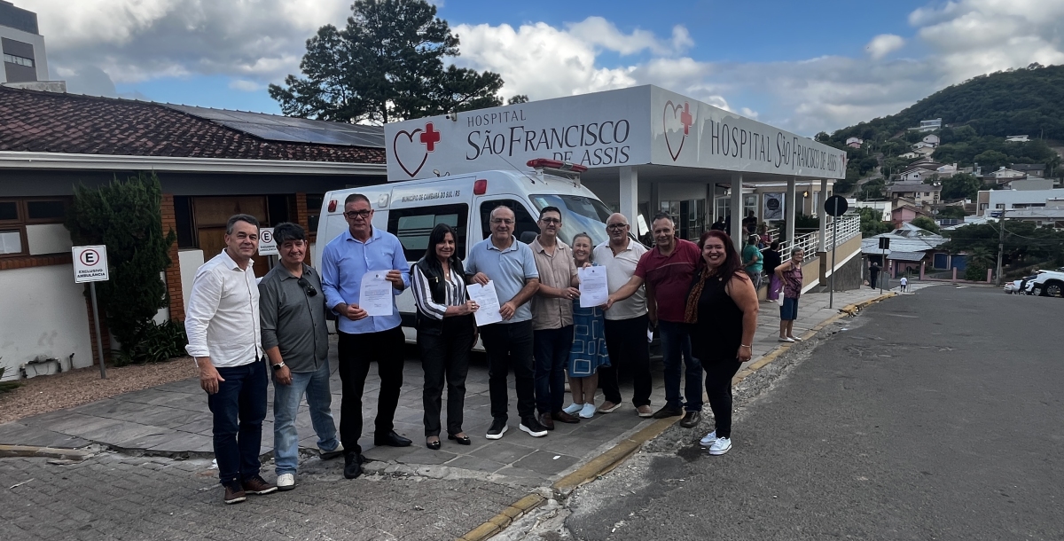 HSFA recebe visita do deputado federal Marcon e confirmação de emenda de R$ 300 mil