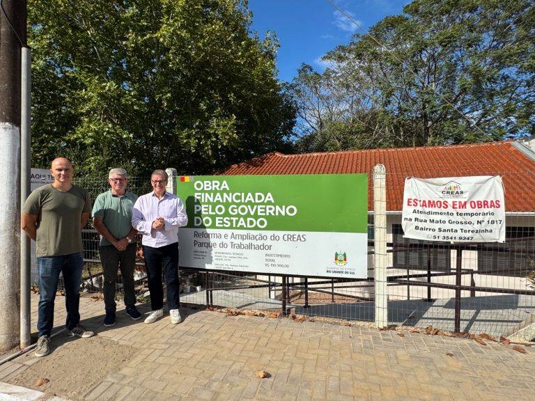 Reforma e ampliação do CREAS de Taquara entra na fase final e será entregue neste mês