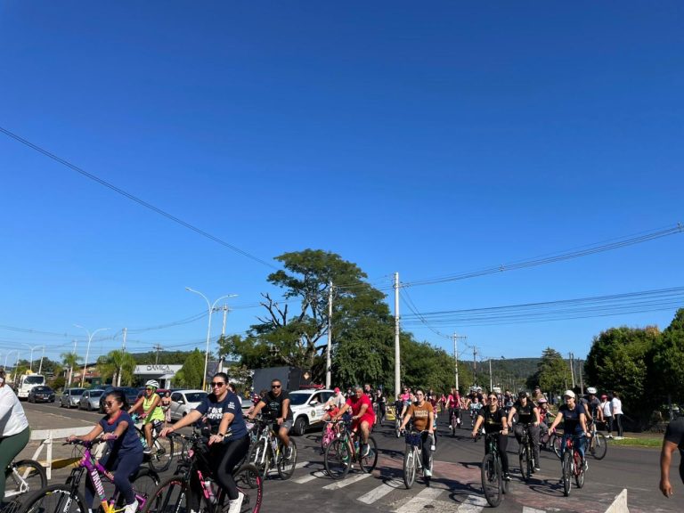 Pedal pelo Rio Paranhana mobiliza comunidade em ação ambiental em Igrejinha