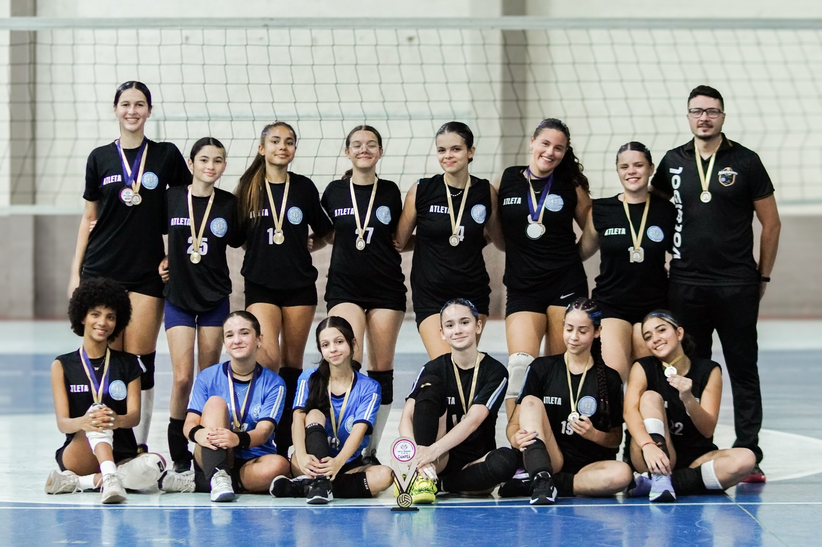 Copa Rolante Sports de Voleibol Sub 16 Feminino reuniu seis equipes no município