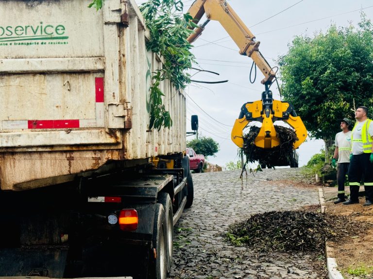 Coleta de podas em Taquara iniciará pelos bairros Empresa e Ideal