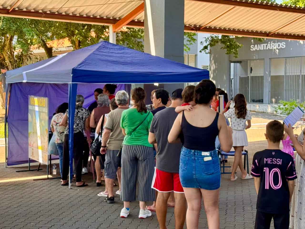 Vacinação contra a gripe estará disponível durante o Taquara Fest nesta sexta-feira para grupos prioritários