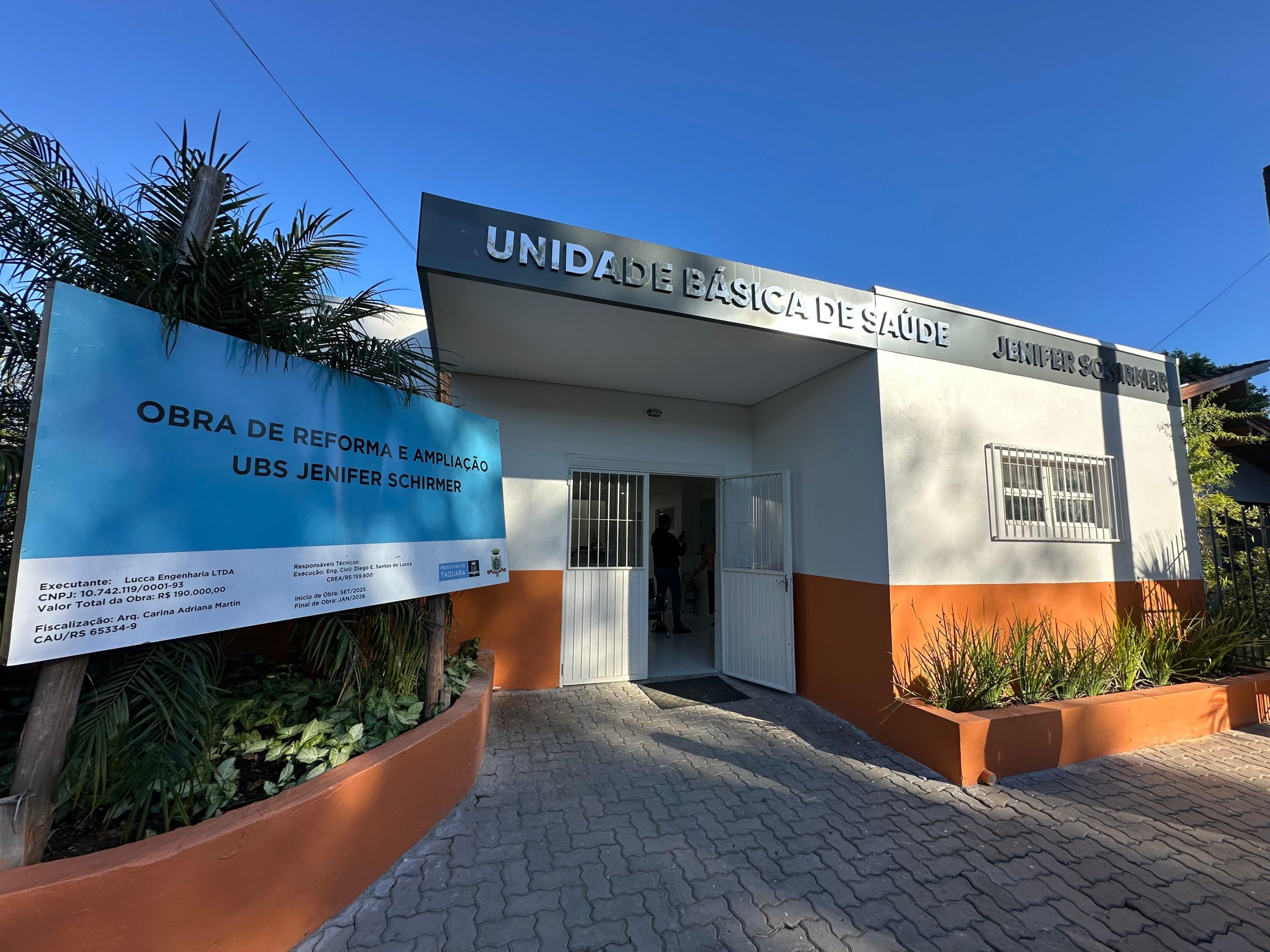 Nova estrutura da UBS Santa Maria é inaugurada com farmácia e sala de vacinação