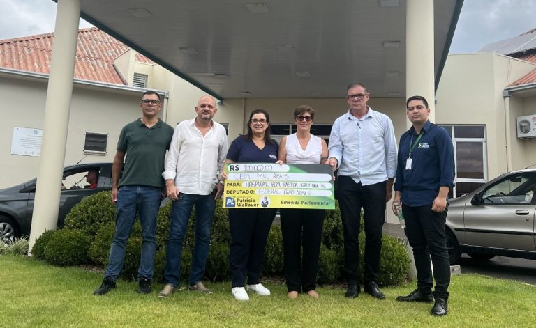 Vereadora Patrícia Wallauer conquista emenda de R$ 100 mil ao Hospital Bom Pastor