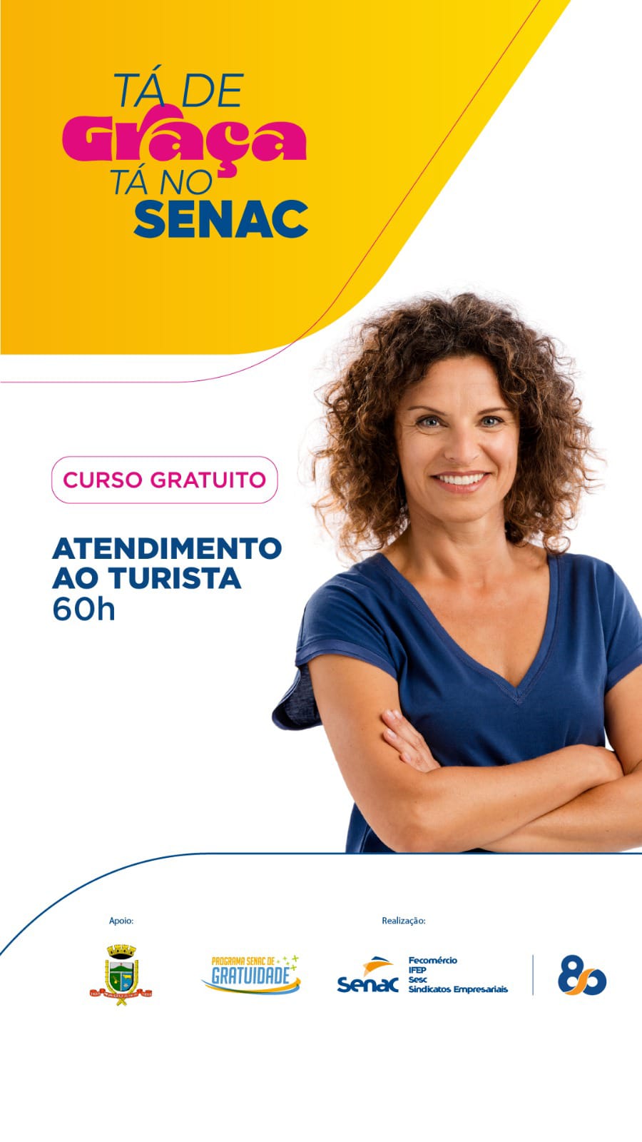 Curso de Atendimento ao Turista ainda tem vagas abertas em Taquara