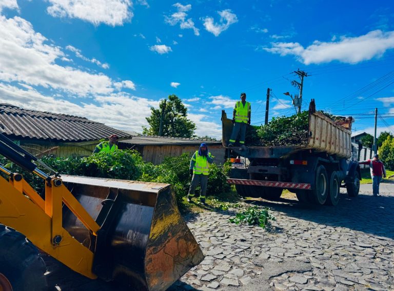 Recolhimento de podas em Taquara inicia em 14 de maio e seguirá cronograma por bairros até julho