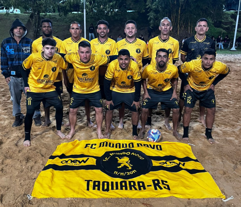 Quartas de final da Série Ouro e goleadas movimentam a 13ª rodada do Beach Soccer em Taquara