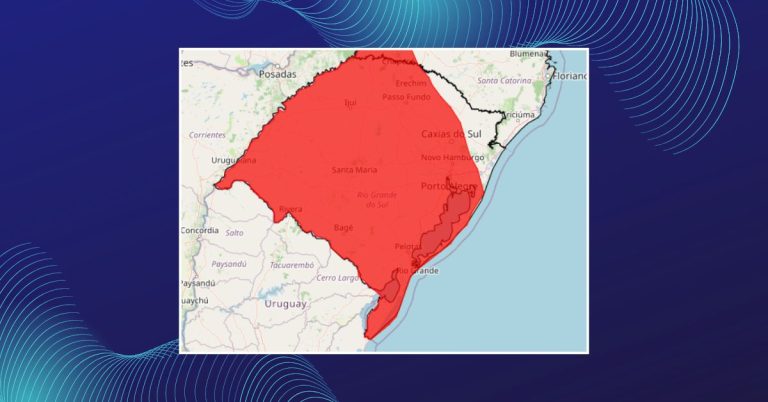 Inmet emite alerta vermelho de tempestade para o RS, incluindo o Vale do Paranhana