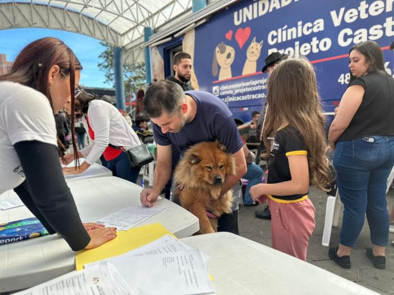 Cerca de 250 animais são atendidos em Parobé em ação promovida pela Prefeitura em parceria com a GIPPA