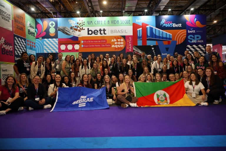 Taquara acompanha tendências educacionais na 31ª Bett Brasil, maior evento de inovação e tecnologia da América Latina