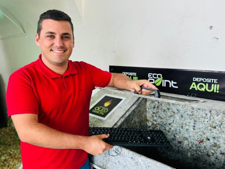Taquara instala ecopontos para descarte de eletrônicos e óleo vegetal e reforça ações de sustentabilidade