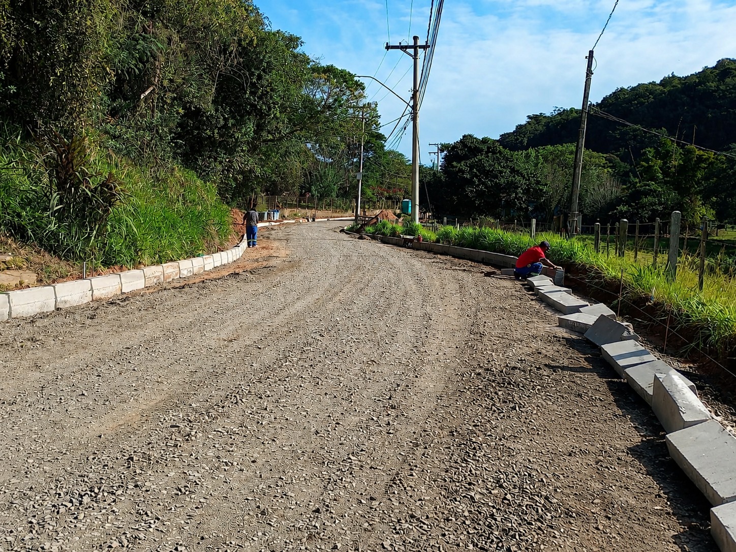 Trecho em Pega Fogo terá bloqueio por seis dias para obras de pavimentação em Taquara
