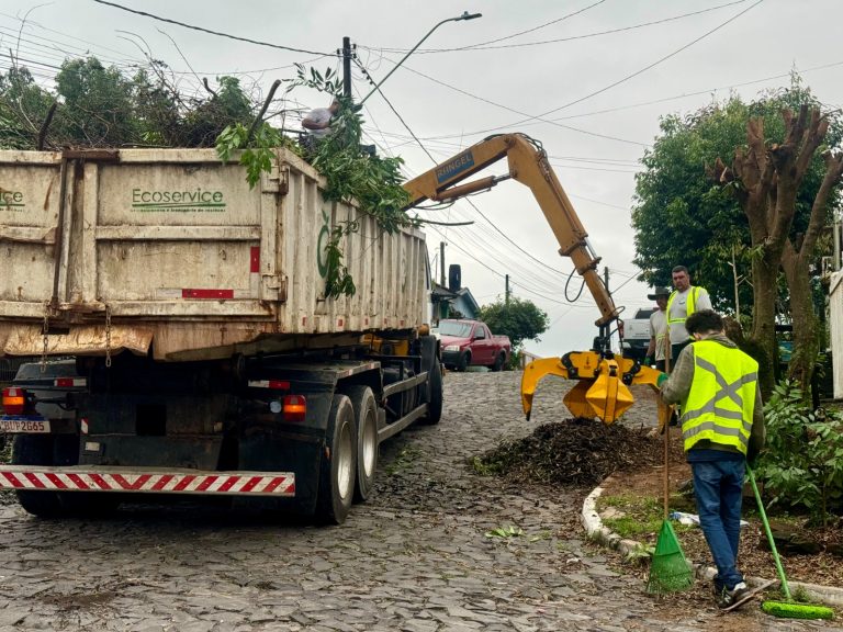 Coleta de podas começa nesta quinta-feira (14), pelos bairros Empresa e Ideal, em Taquara