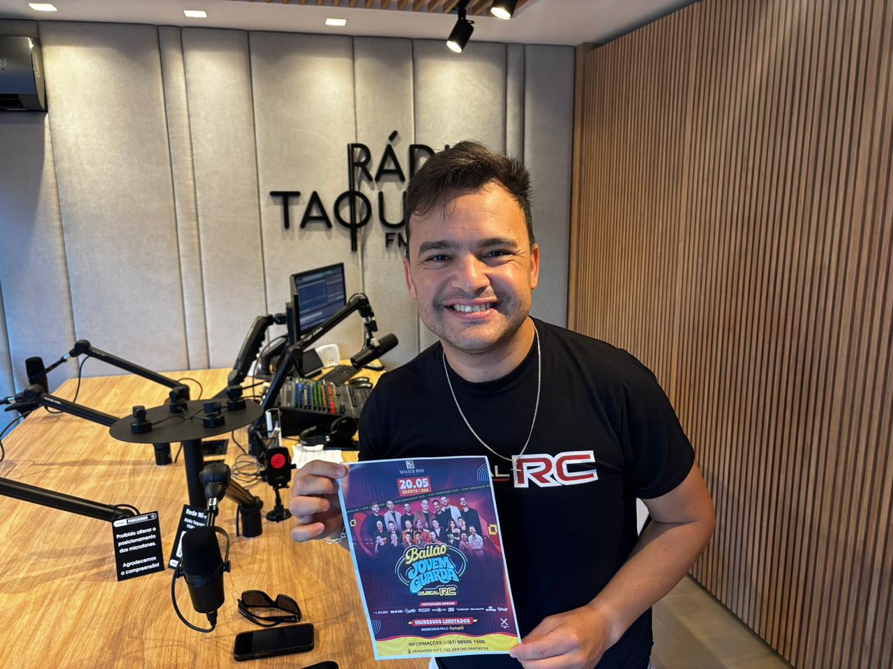 Musical RC reúne grandes bandas do Sul para gravação do DVD “Bailão Jovem Guarda” em Parobé