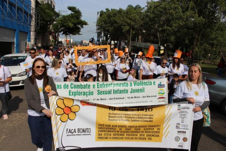 Parobé promove programação especial do Maio Laranja com ações de conscientização e proteção à infância