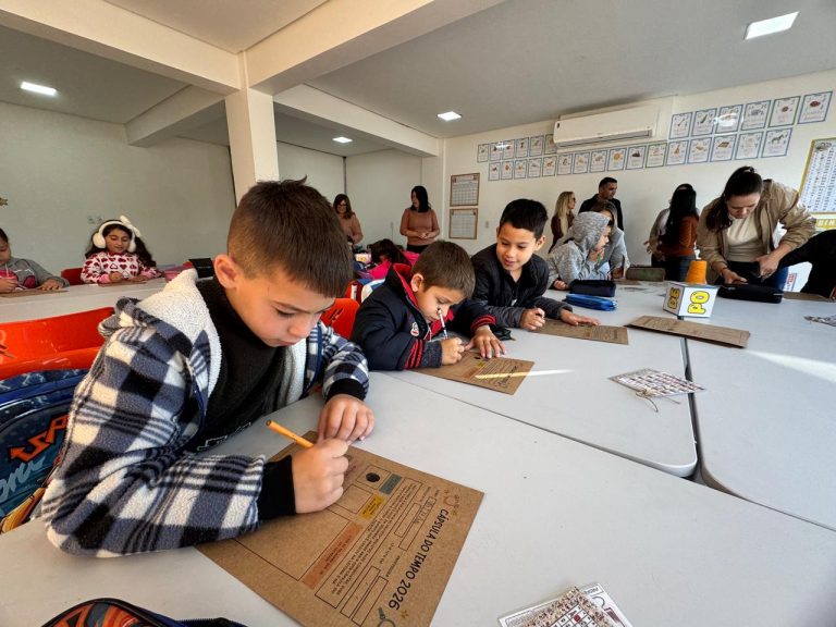 Projeto Contém Saber inicia atividades para fortalecer alfabetização dos estudantes de Parobé