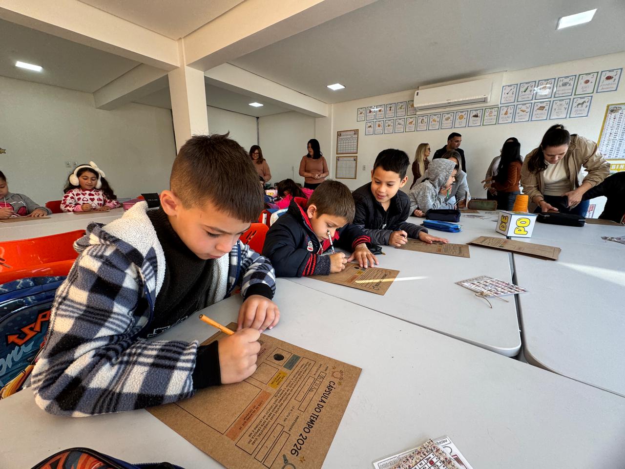 Projeto Contém Saber inicia atividades para fortalecer alfabetização dos estudantes de Parobé