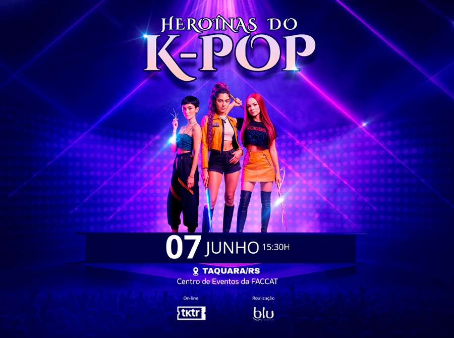 Espetáculo “Heroínas do K-Pop” chega à Faccat com música, dança e aventura