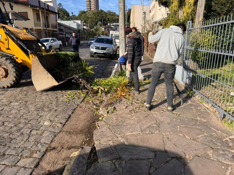 Jardim do Prado será o próximo bairro a receber recolhimento de podas a partir desta quinta-feira em Taquara