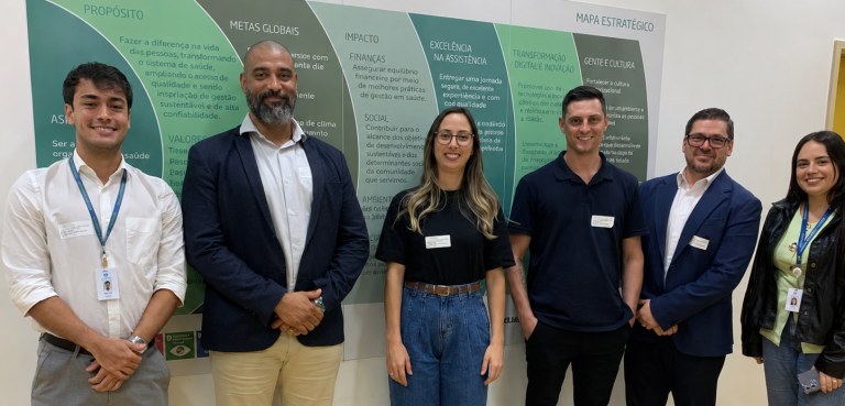 Profissionais do HSFA participam de visita técnica ao Hospital Albert Einstein em São Paulo