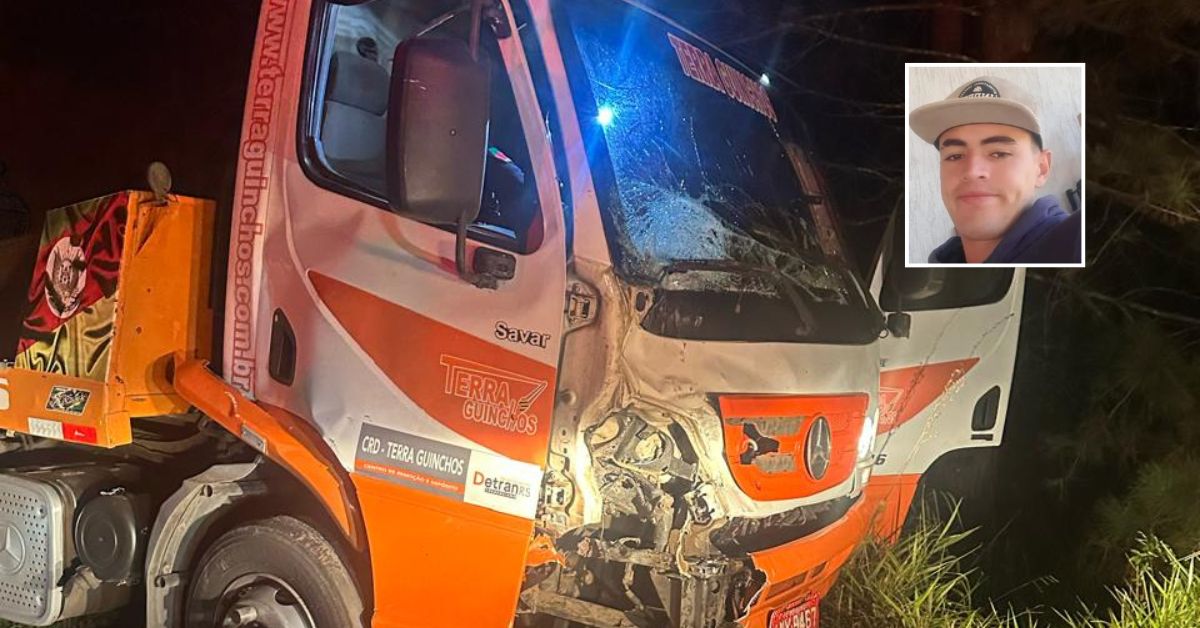 Motociclista morre em colisão frontal na ERS-239 entre Taquara e Rolante