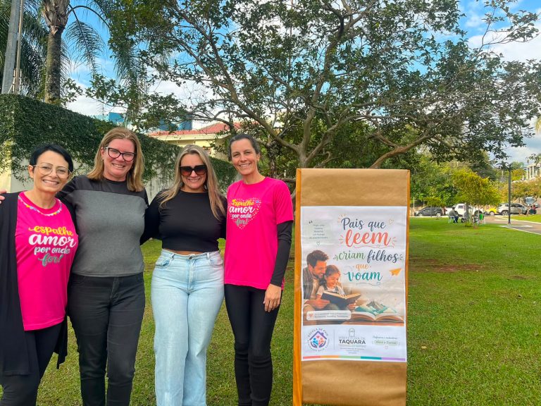 I Encontro de Famílias Leitoras em Taquara reúne comunidade e transforma o Parque do Trabalhador em espaço de leitura e afeto