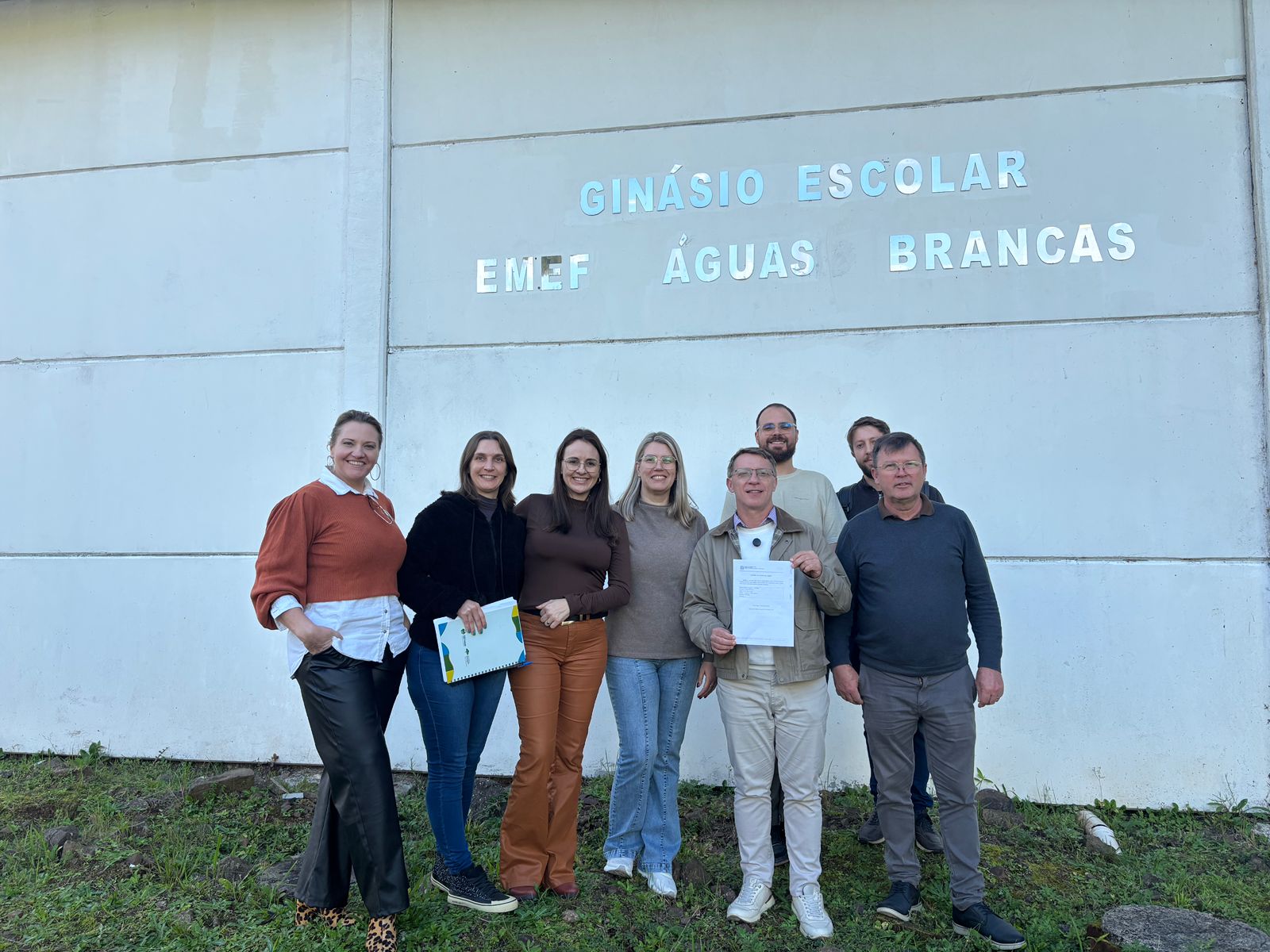 Após liberação da Justiça, Três Coroas se prepara para iniciar recuperação do ginásio da Escola Águas Brancas