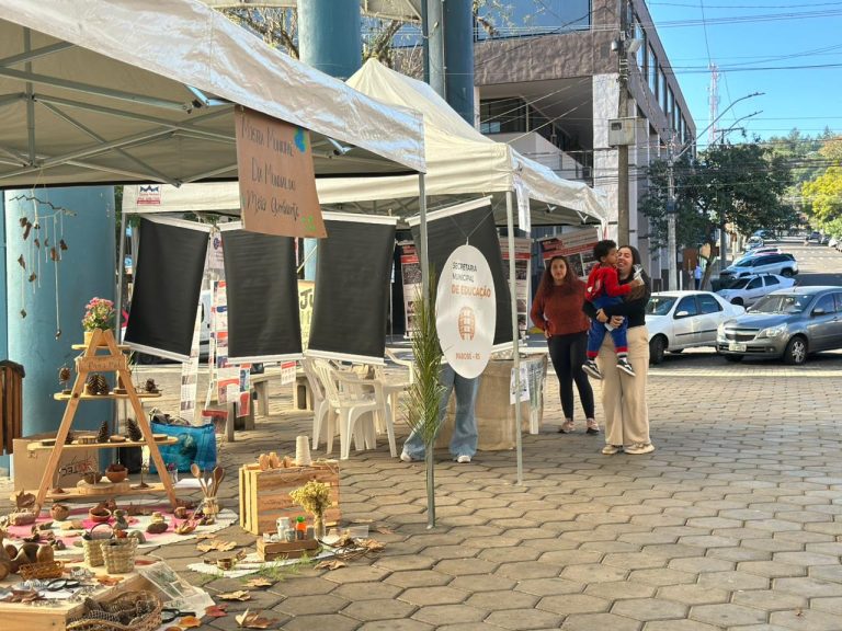 Parobé mobilizou comunidade para celebrar o Dia do Meio Ambiente na Rua Coberta