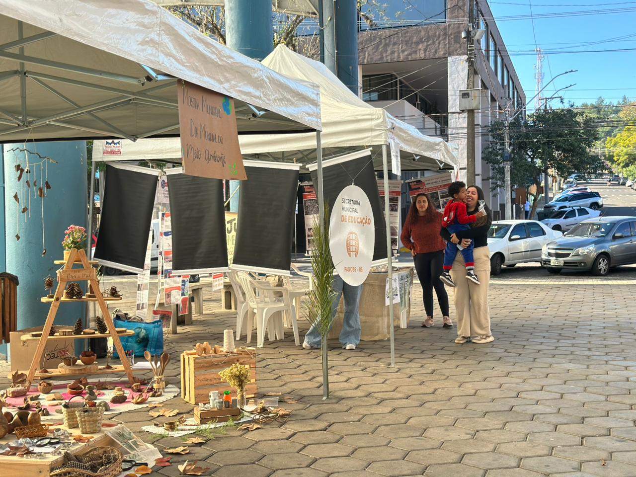 Parobé mobilizou comunidade para celebrar o Dia do Meio Ambiente na Rua Coberta