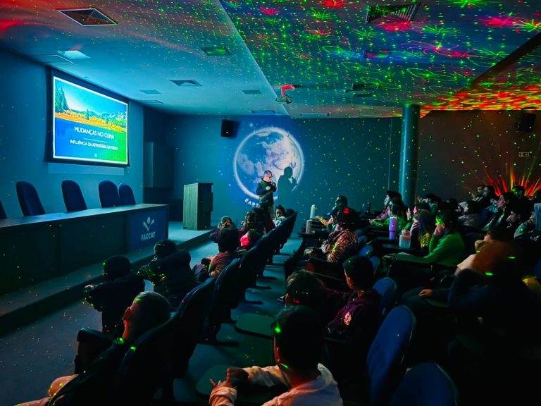 Palestra sobre mudanças climáticas mobiliza cerca de 250 alunos durante a Quinzena do Meio Ambiente em Taquara