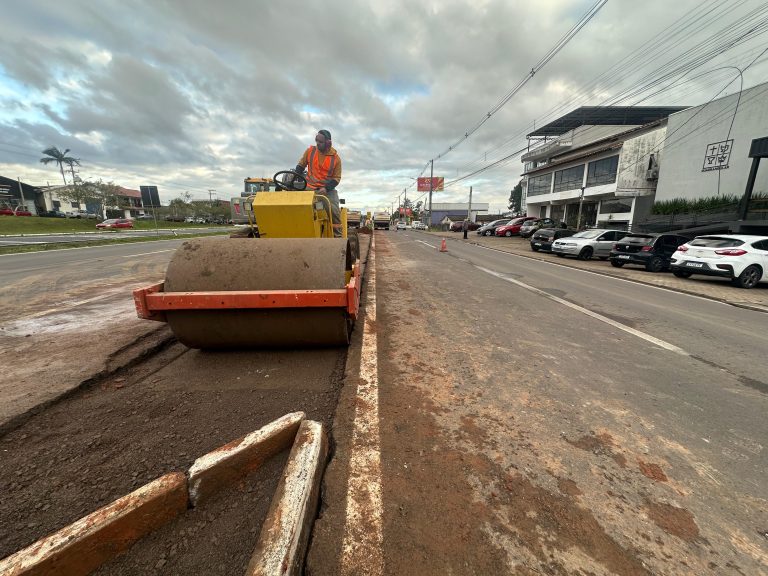 Novo acesso da ERS-115 à via lateral deve ser concluído nesta quarta-feira (10)