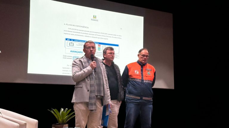 Prefeitura reúne comunidade para apresentação do Plano de Contingência de Três Coroas