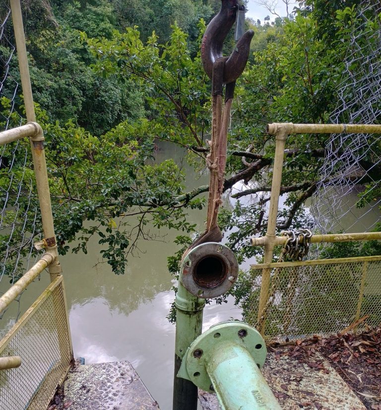 Corsan instala bomba submersível para ampliar eficiência da captação de água para tratamento em Rolante