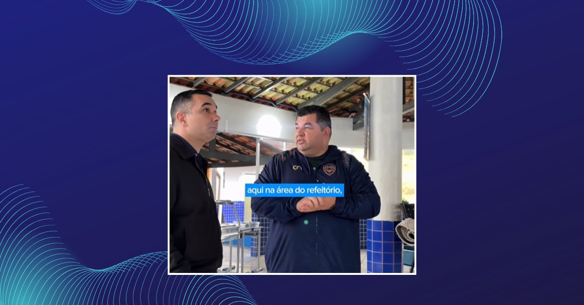 Prefeitura de Parobé busca solução para goteiras no refeitório da Escola Nestor Herculano de Paula
