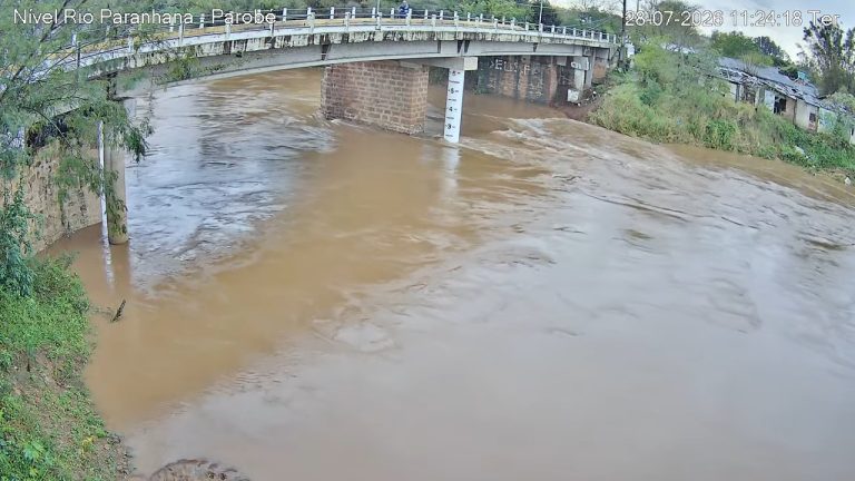 Nível do Rio Paranhana registra elevação em Parobé, informa Defesa Civil